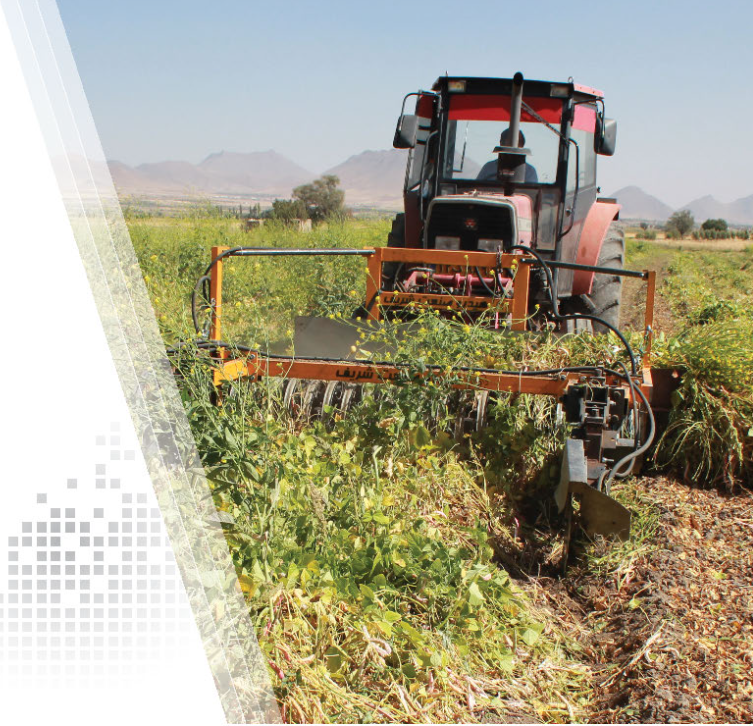 ماشین برداشت لوبیا